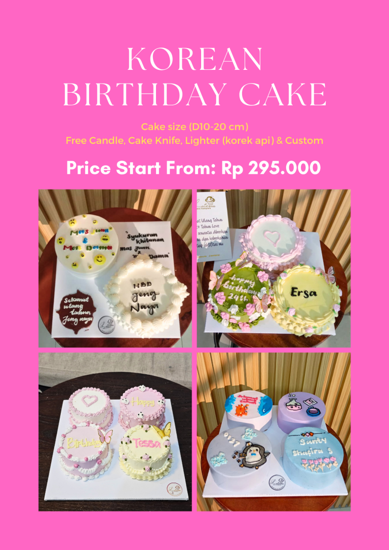 korean birthday cake