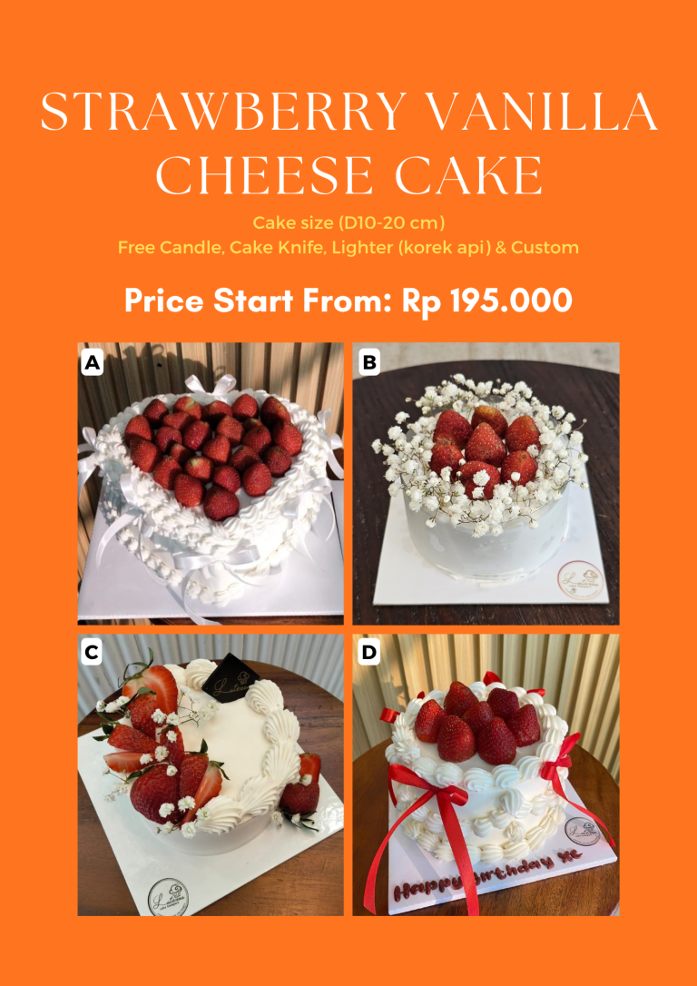 strawberry vanilla cheese cake