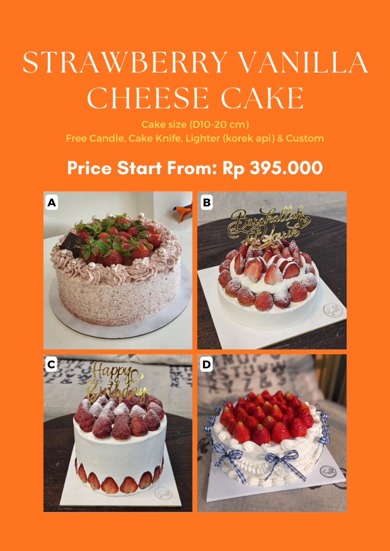 strawberry vanilla cheese cake
