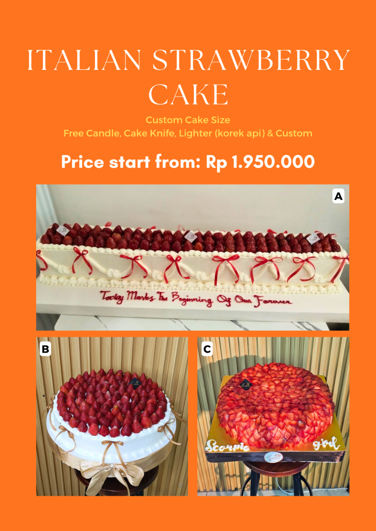 italian strawberry cake