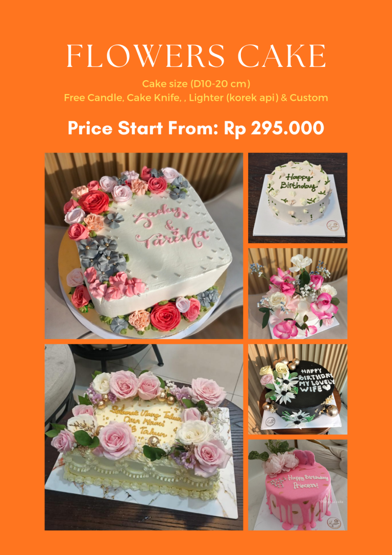 flowers cake