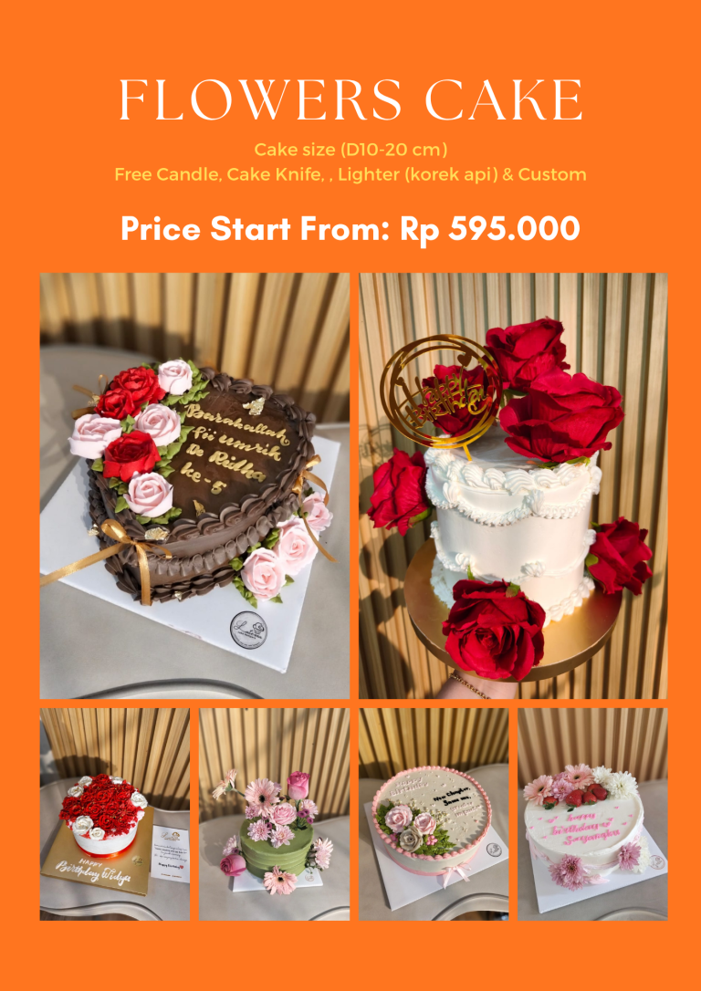flowers cake