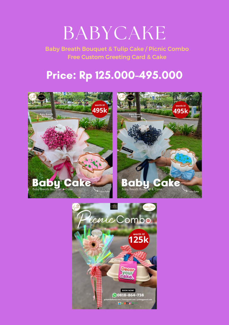 babycake & picnic combo