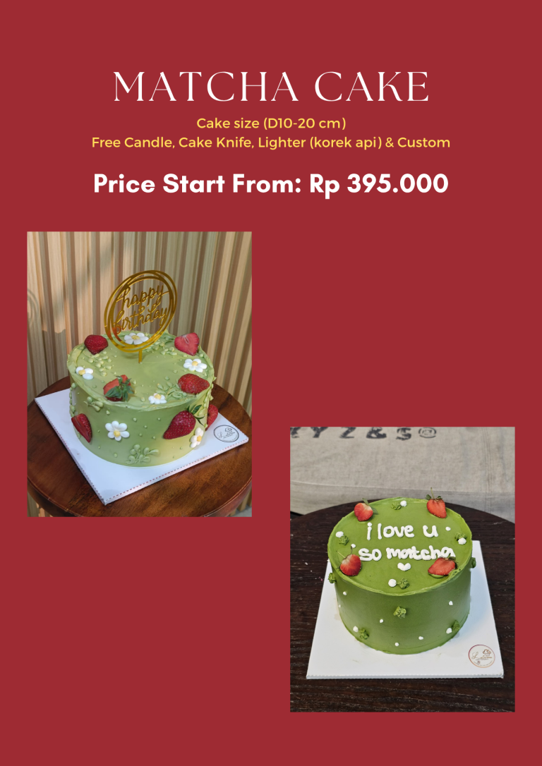 matcha cake