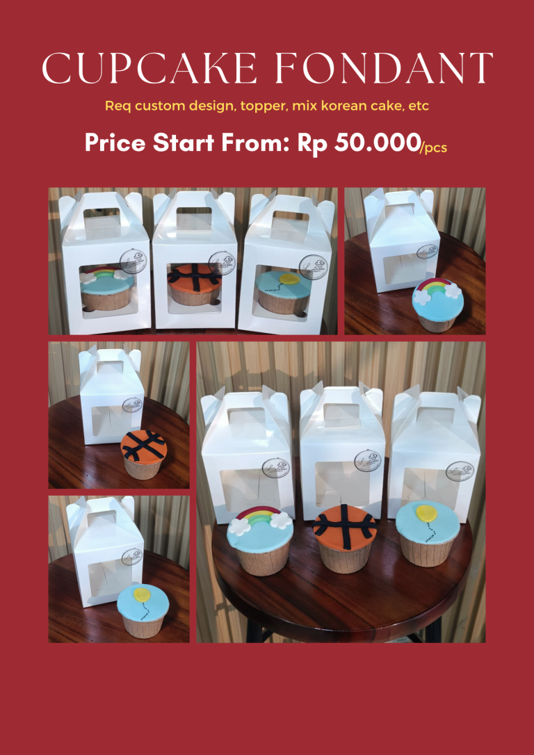 cupcake fondant