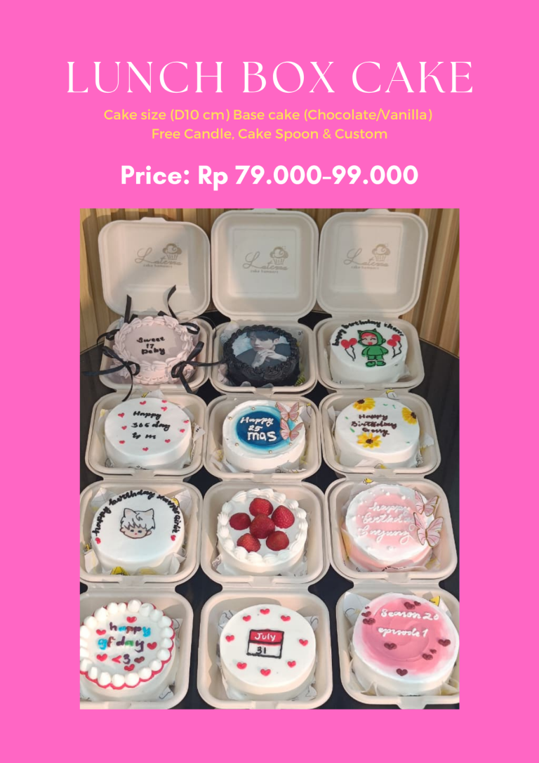 lunch box cake
