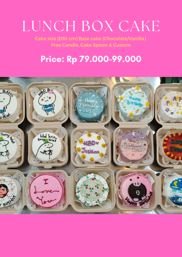 lunch box cake