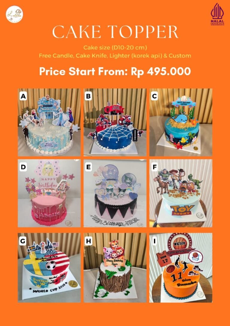 CAKE TOPPER Latezza Cake