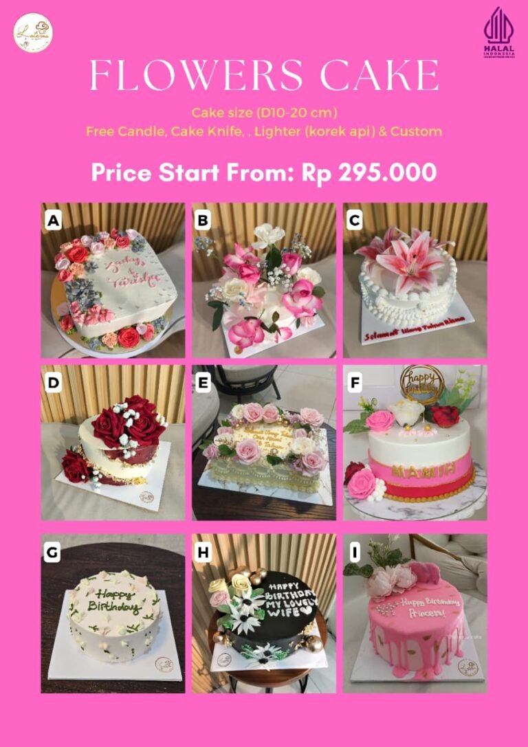 FLOWERS CAKE Latezza Cake