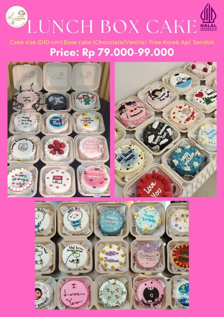 LUNCH BOX CAKE Latezza Cake