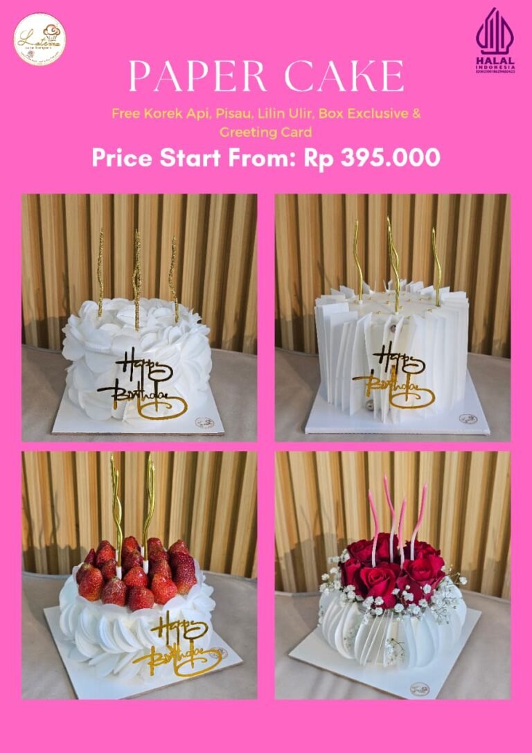 PAPER CAKE Latezza Cake